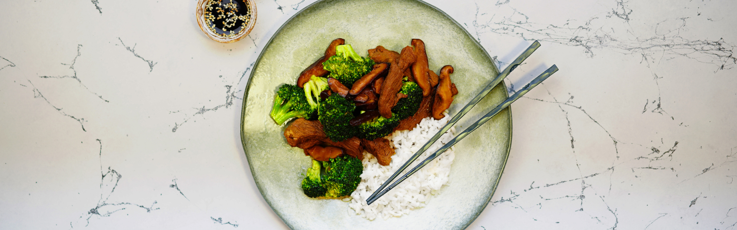 Говядина с брокколи по-китайски в аэрогриле